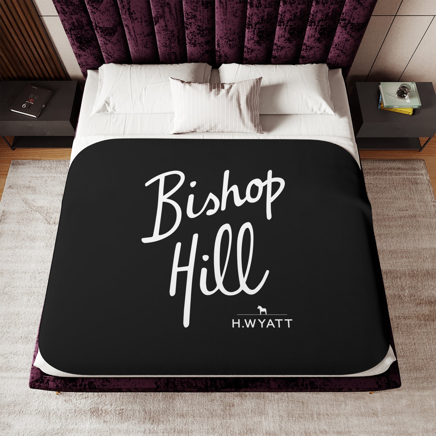 Sherpa Blanket - Cozy Bakery Reminder Design