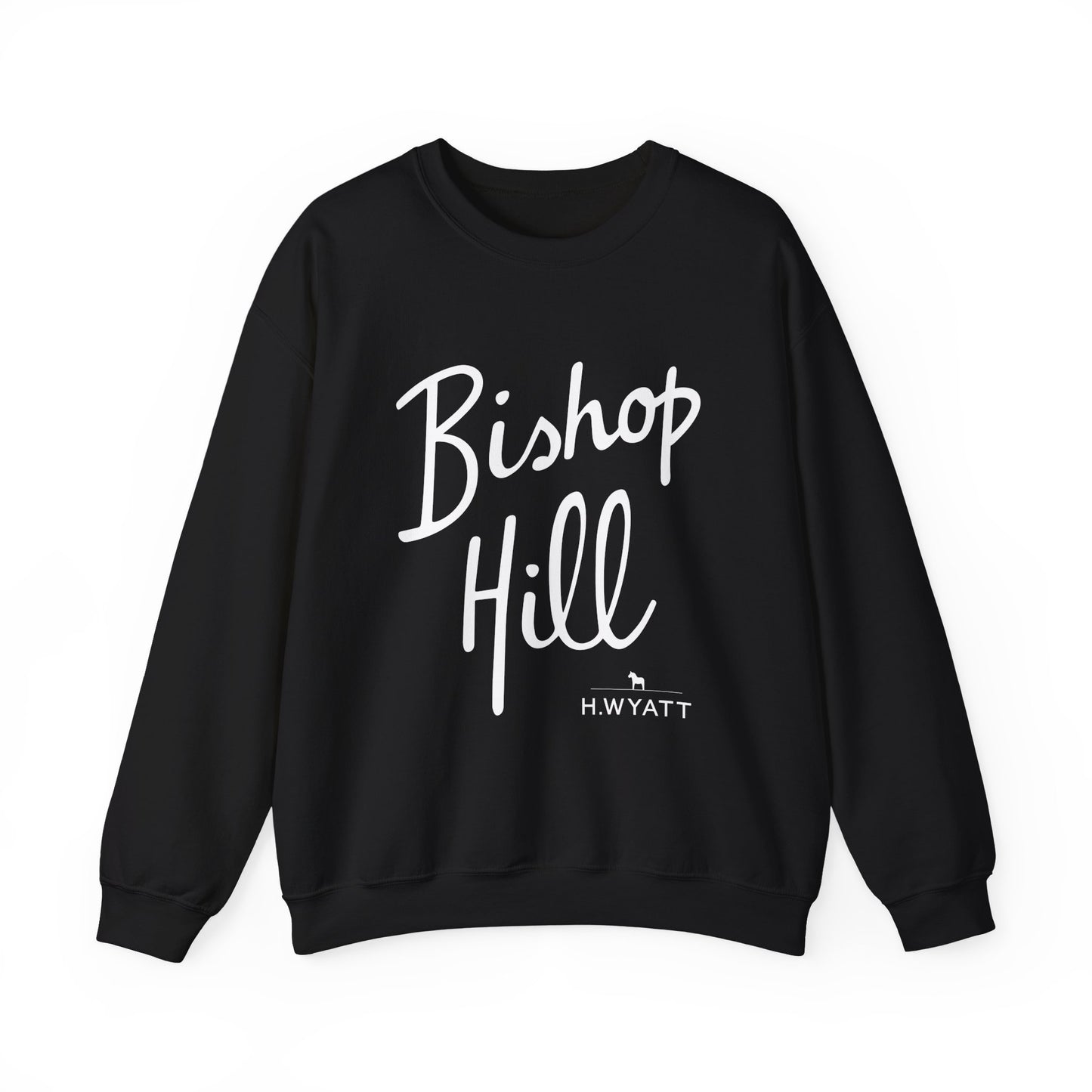 BISHOP HILL White - Unisex Heavy Blend™ Crewneck Sweatshirt