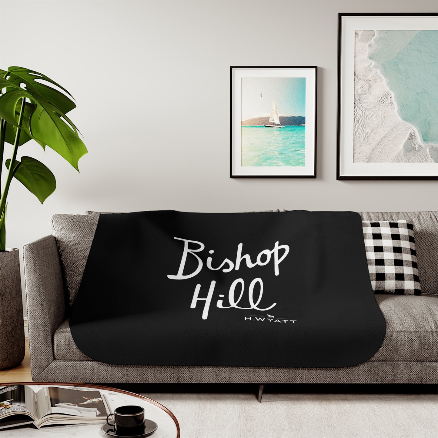 Sherpa Blanket - Cozy Bakery Reminder Design