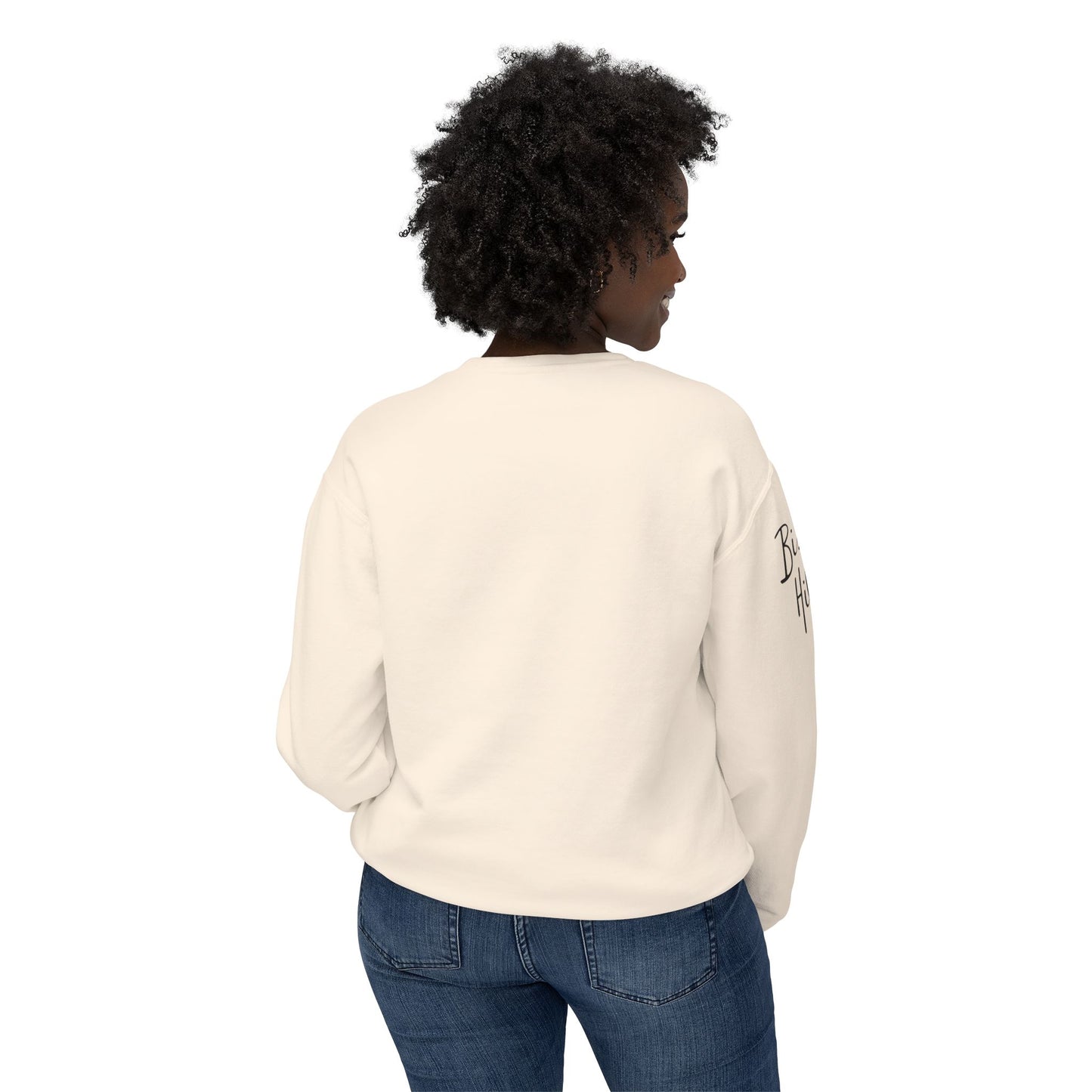 Floral Pattern Unisex Crewneck Sweatshirt - Perfect for Spring and Relaxation