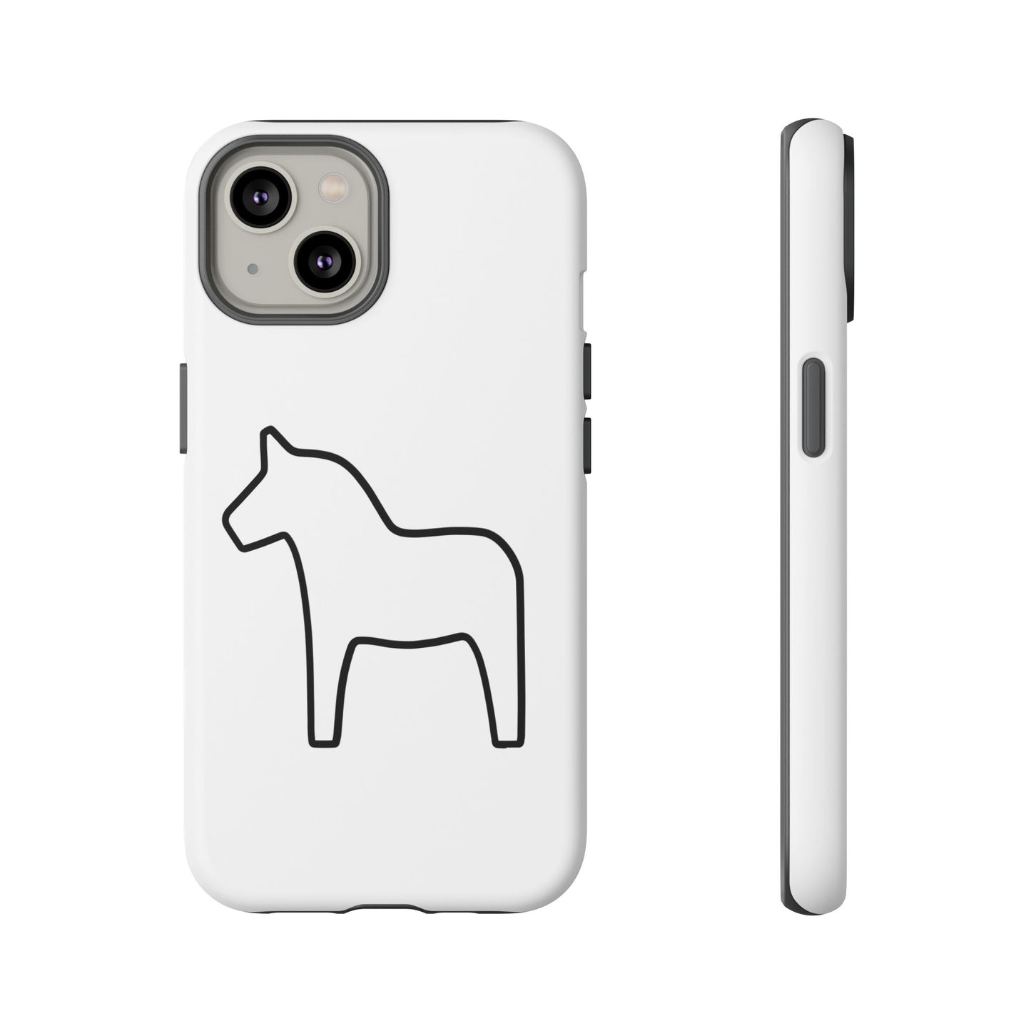 Dala Horse White Tough Cases
