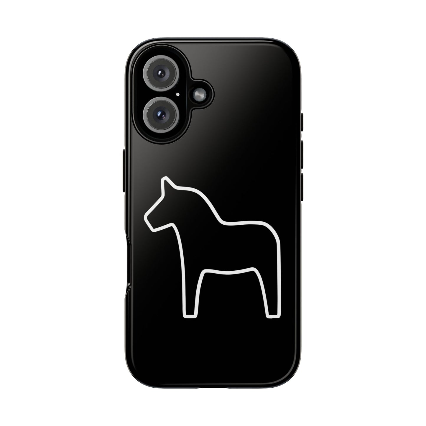 Dala Horse Black Tough Cases