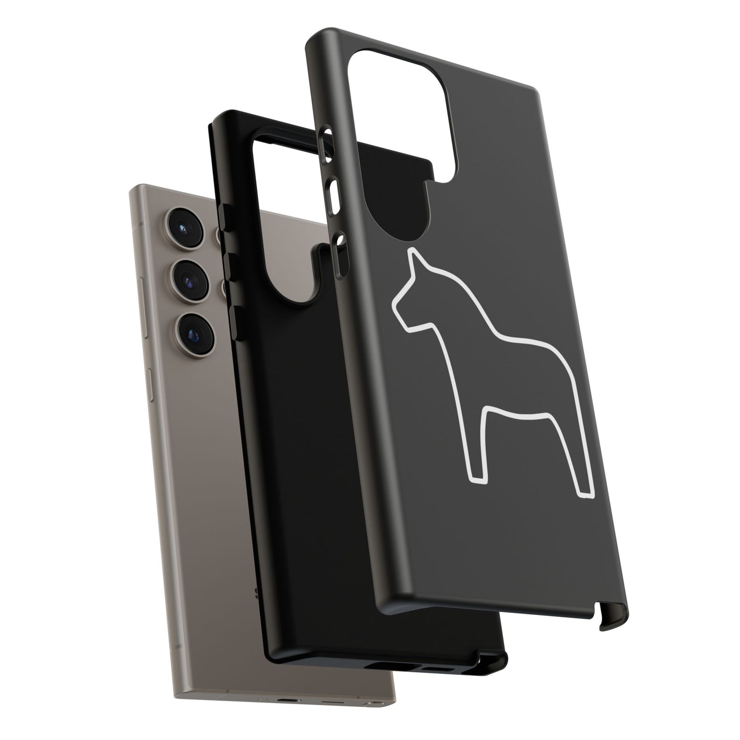 Dala Horse Black Tough Cases