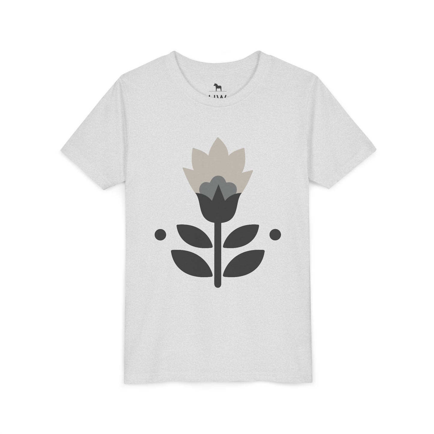 Kids T-Shirt - H WYATT Dala Horse - Symbol of Sweden - Courage and Warrior Spirit