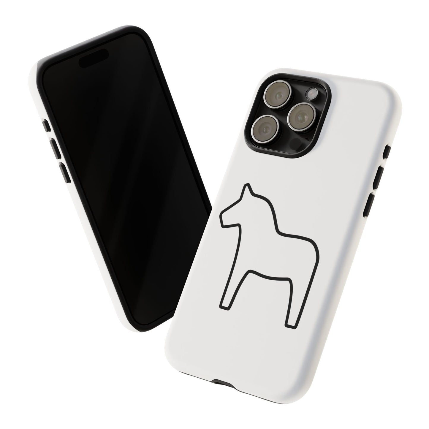 Dala Horse White Tough Cases