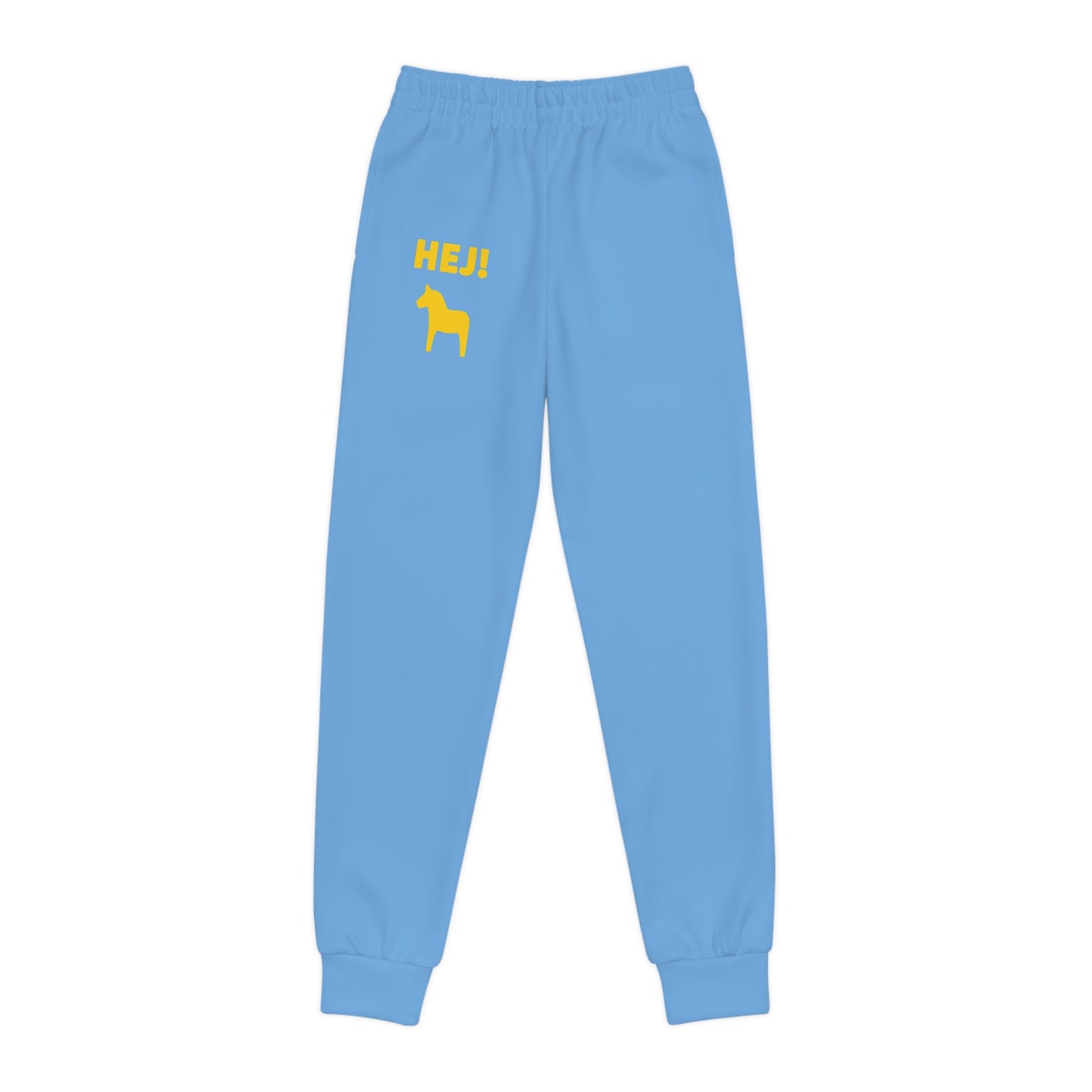 Youth Joggers - Swedish Hello Dala Horse Design