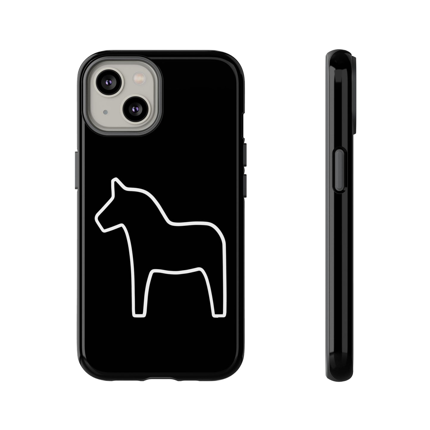 Dala Horse Black Tough Cases