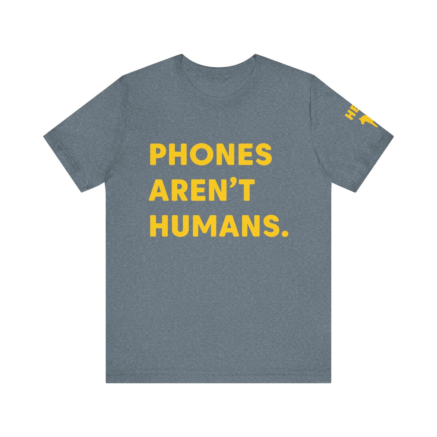 T-Shirt Friendly Reminder Put Down Your Phone Focus