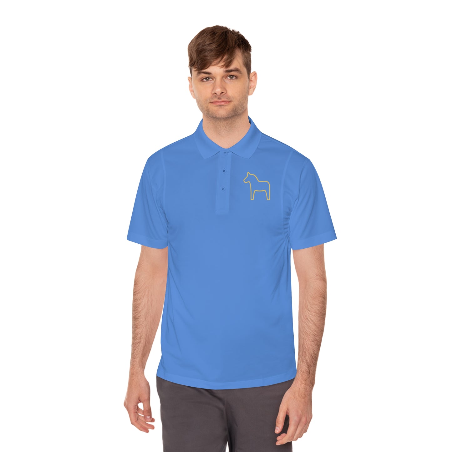 DALA HORSE Men's Sport Polo Shirt