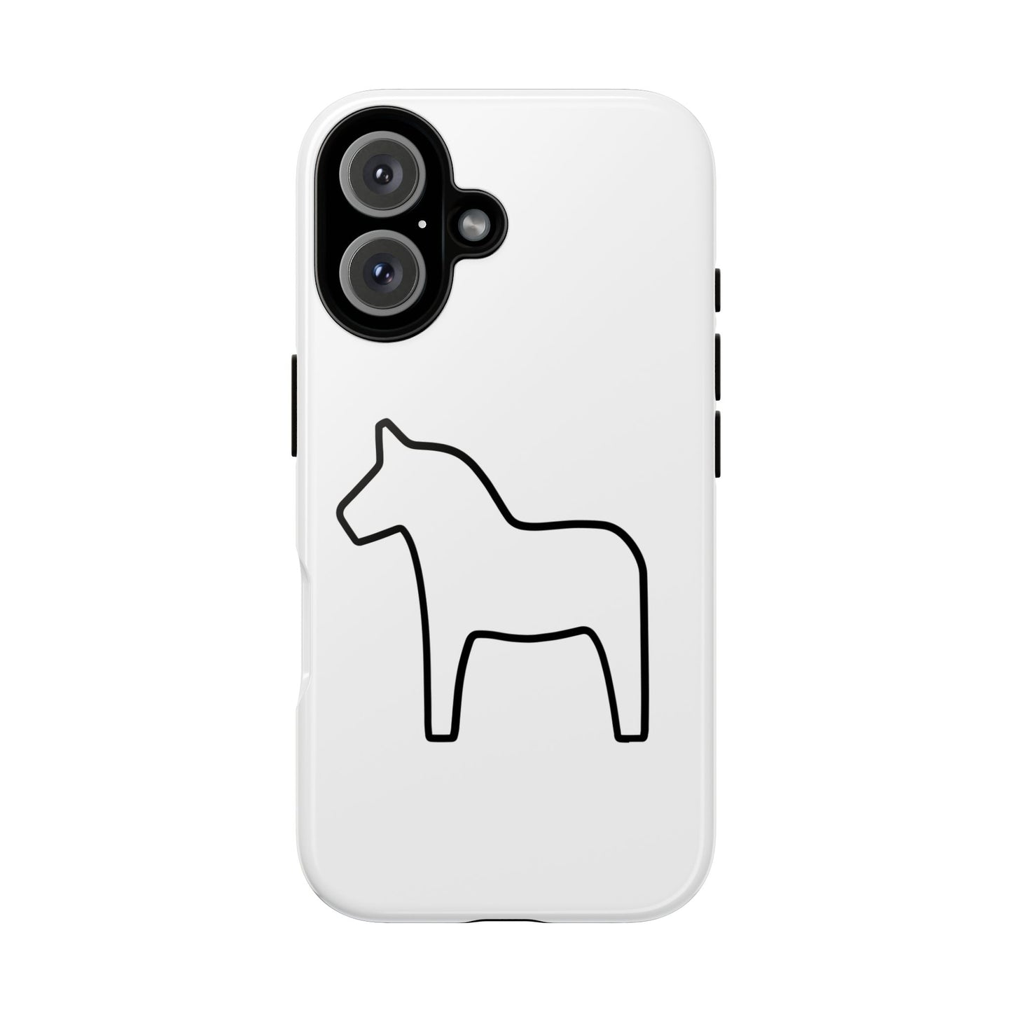 Dala Horse White Tough Cases