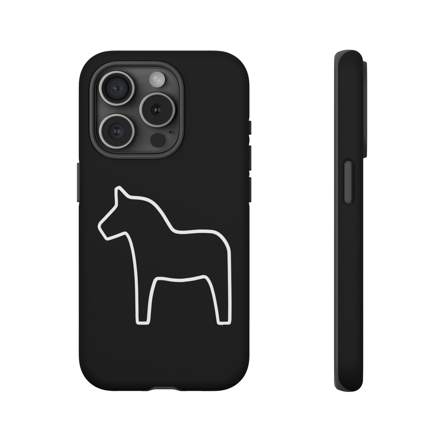 Dala Horse Black Tough Cases