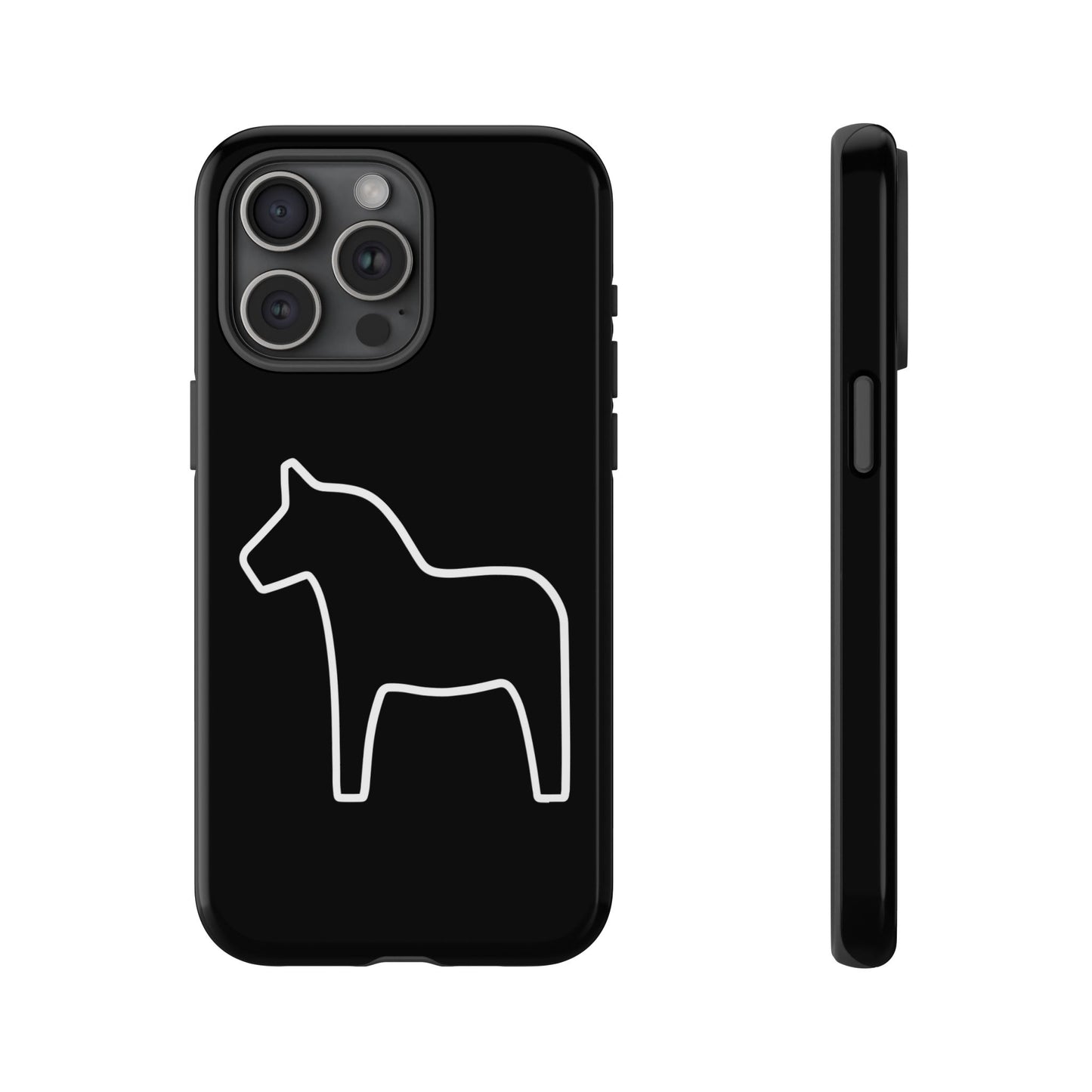 Dala Horse Black Tough Cases