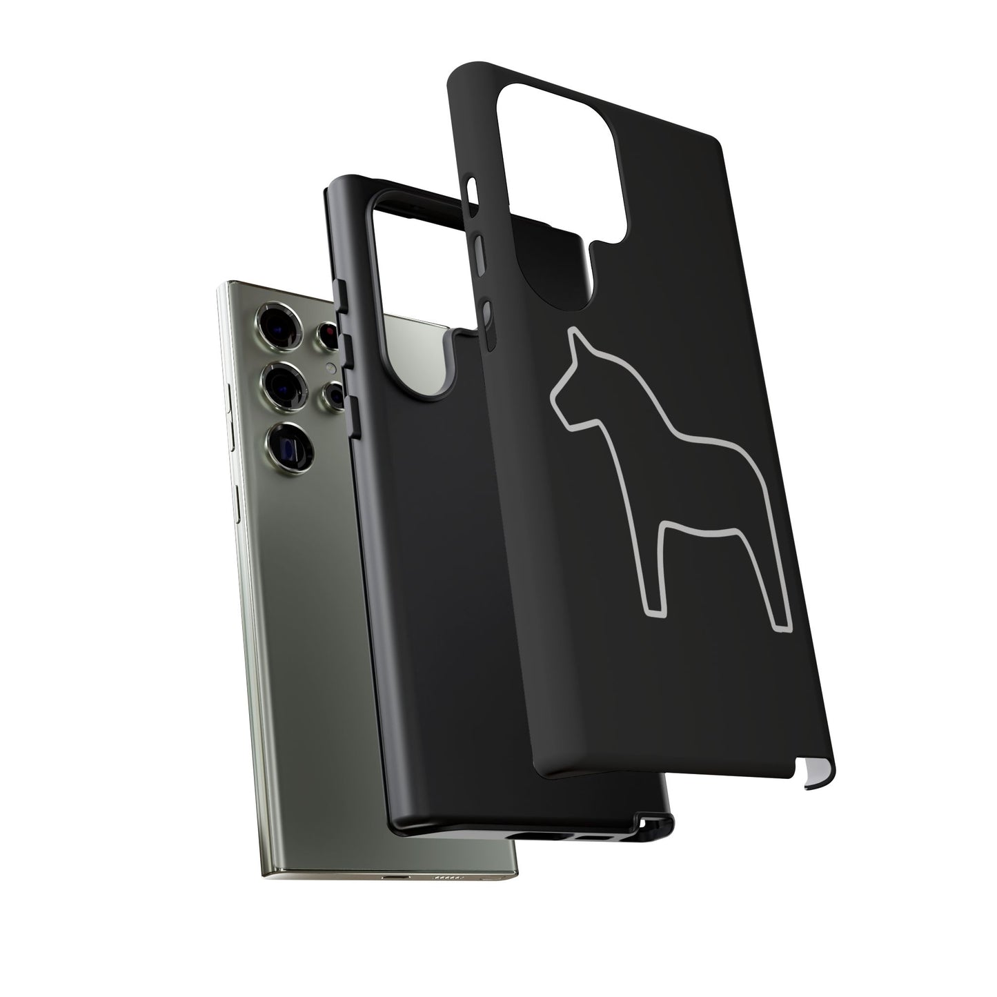 Dala Horse Black Tough Cases