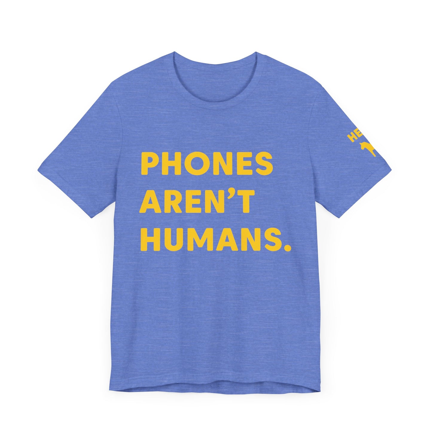 T-Shirt Friendly Reminder Put Down Your Phone Focus