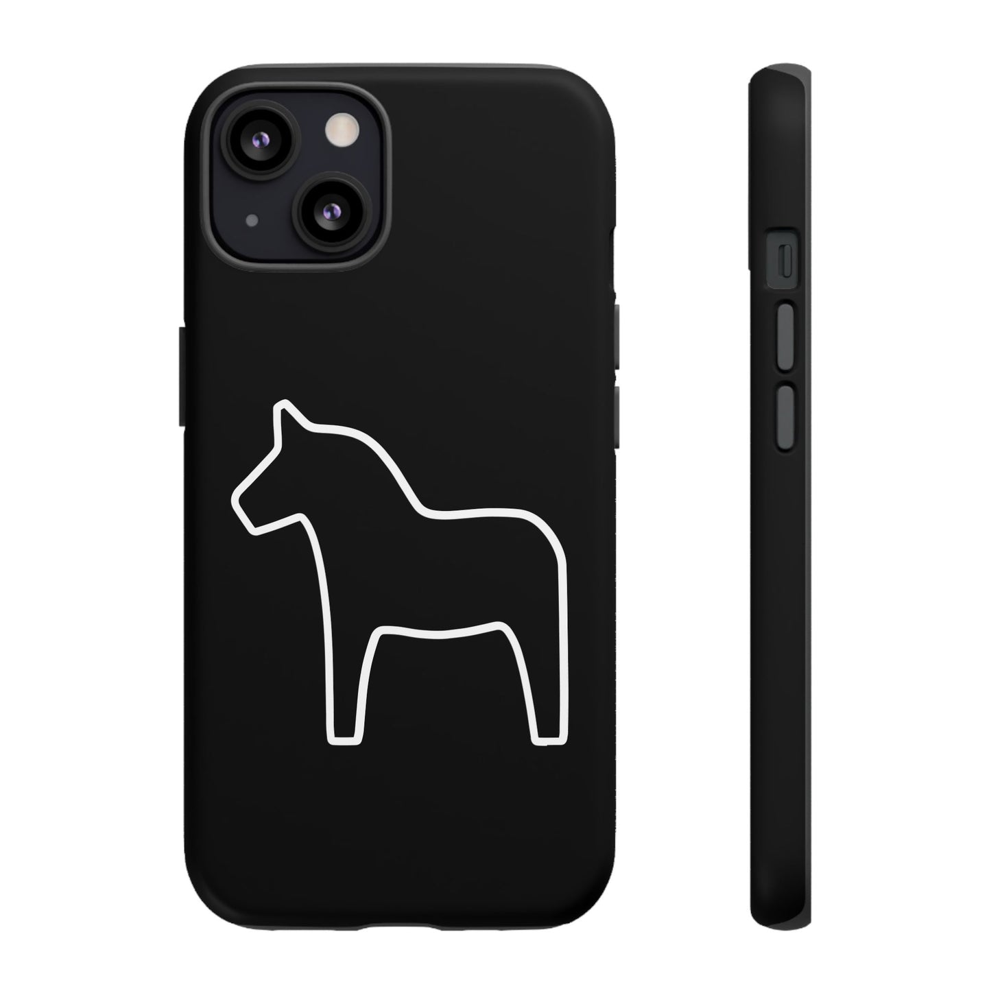 Dala Horse Black Tough Cases