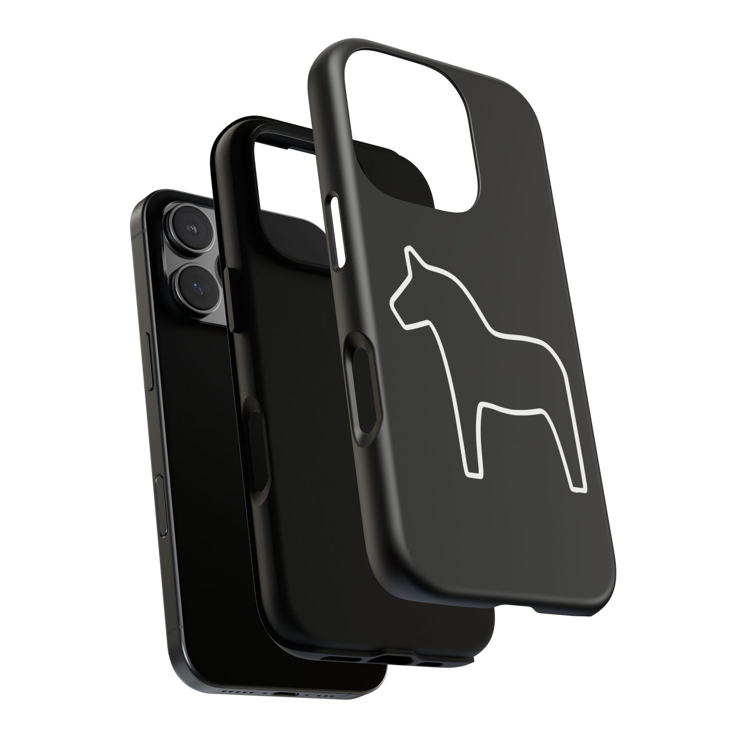 Dala Horse Black Tough Cases