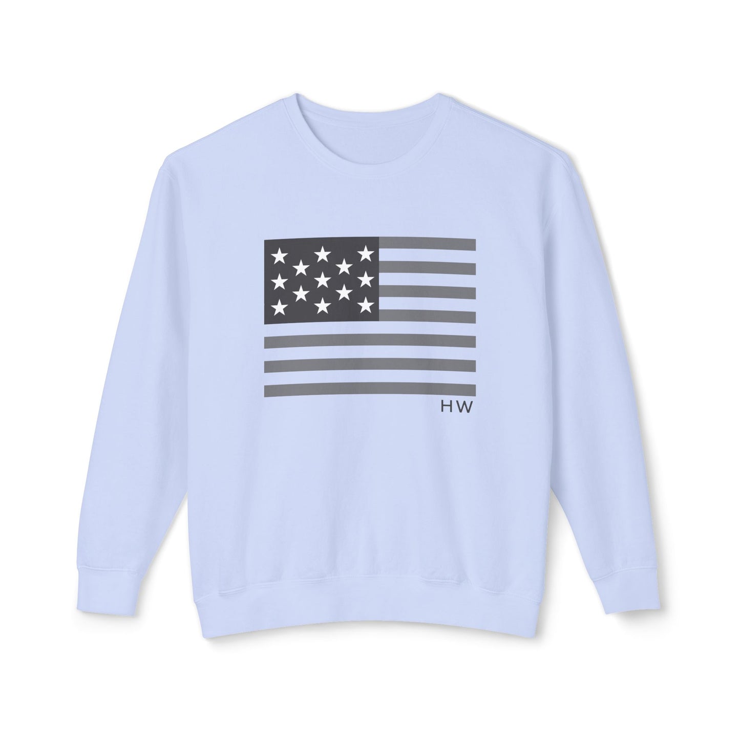 Tonal Flag Sweatshirt for Memorial Day and 4th of July