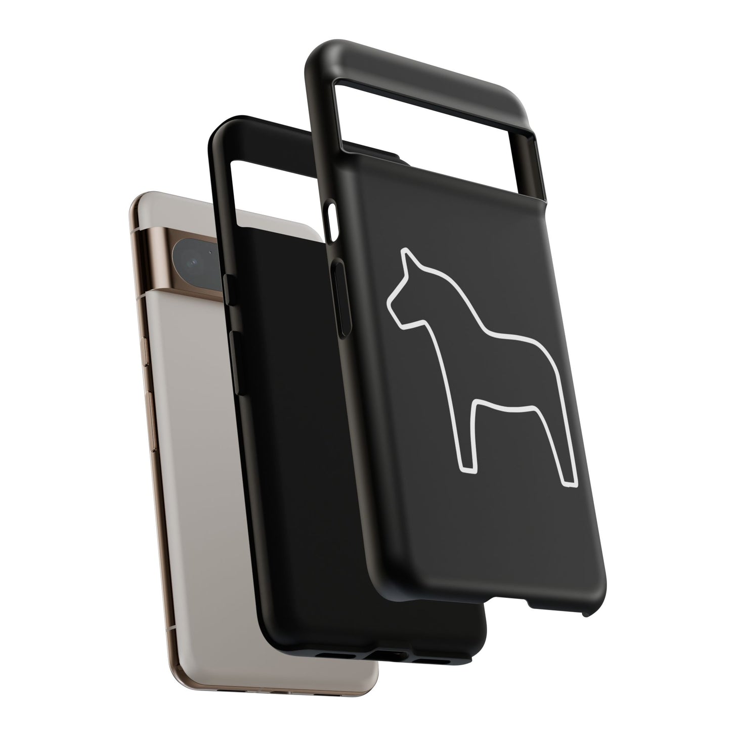 Dala Horse Black Tough Cases