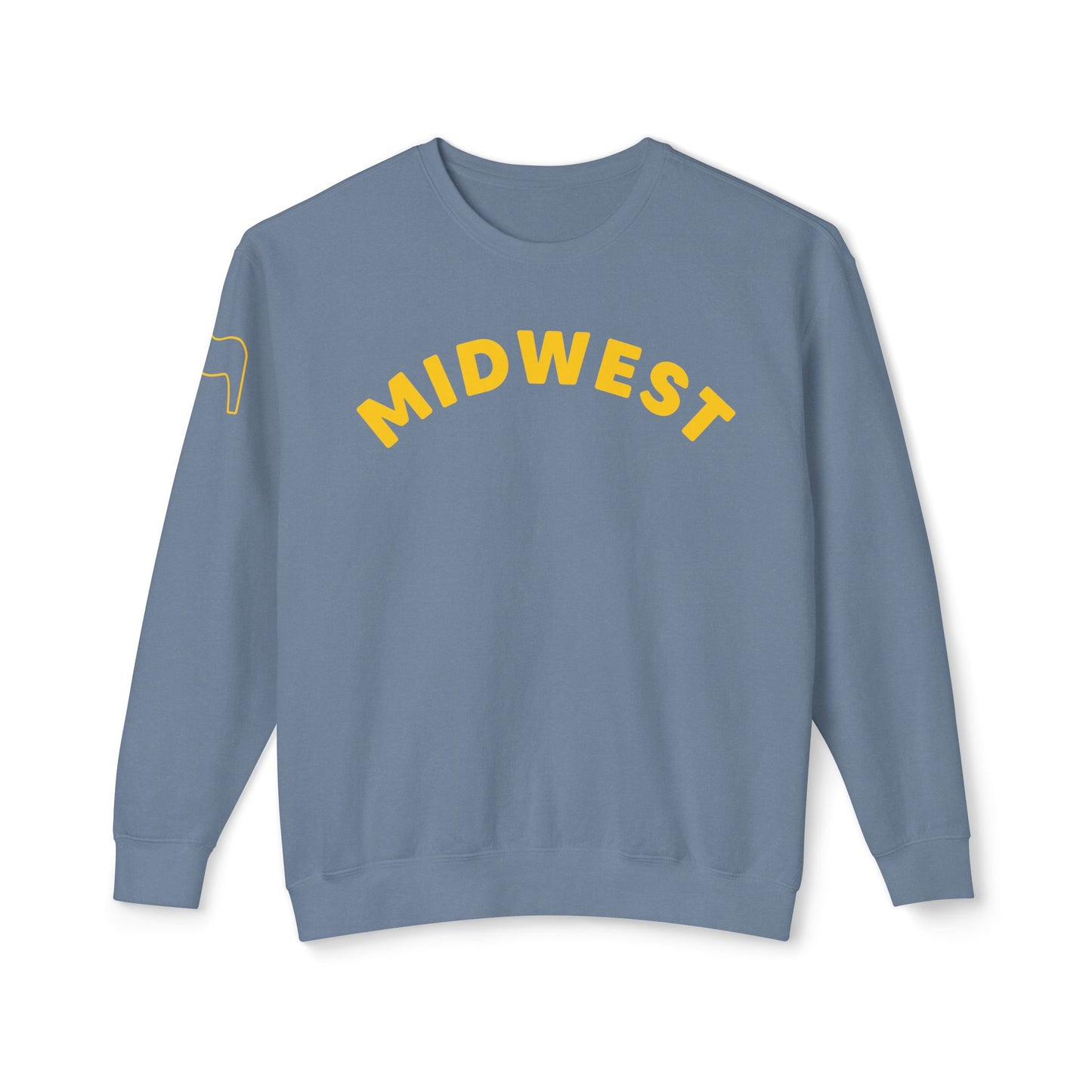MIDWEST Unisex Lightweight Crewneck Sweatshirt