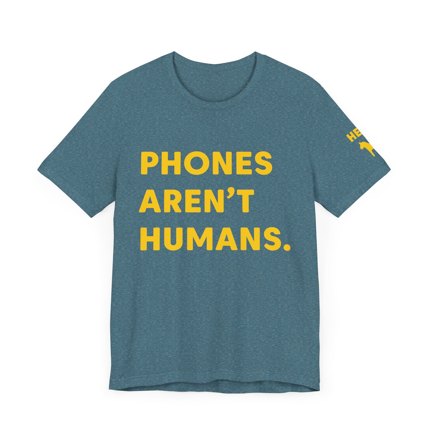 T-Shirt Friendly Reminder Put Down Your Phone Focus