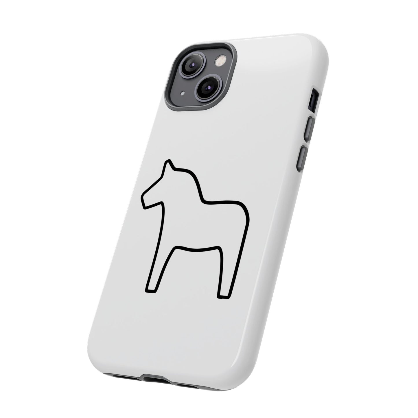 Dala Horse White Tough Cases