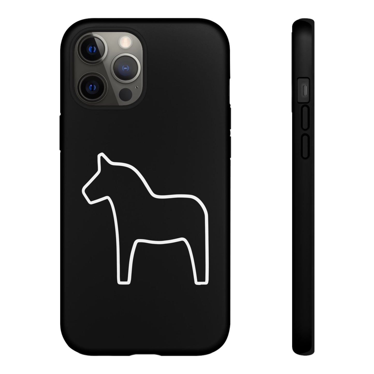Dala Horse Black Tough Cases