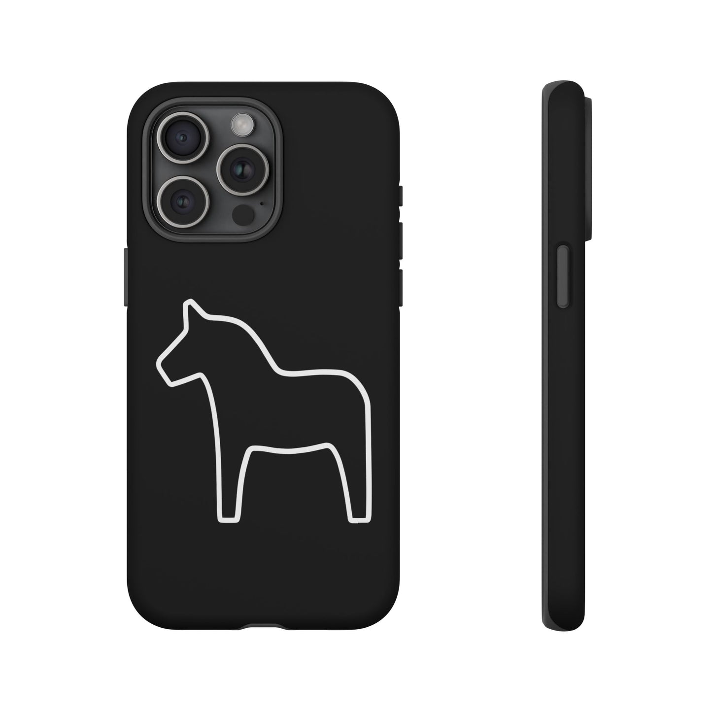 Dala Horse Black Tough Cases
