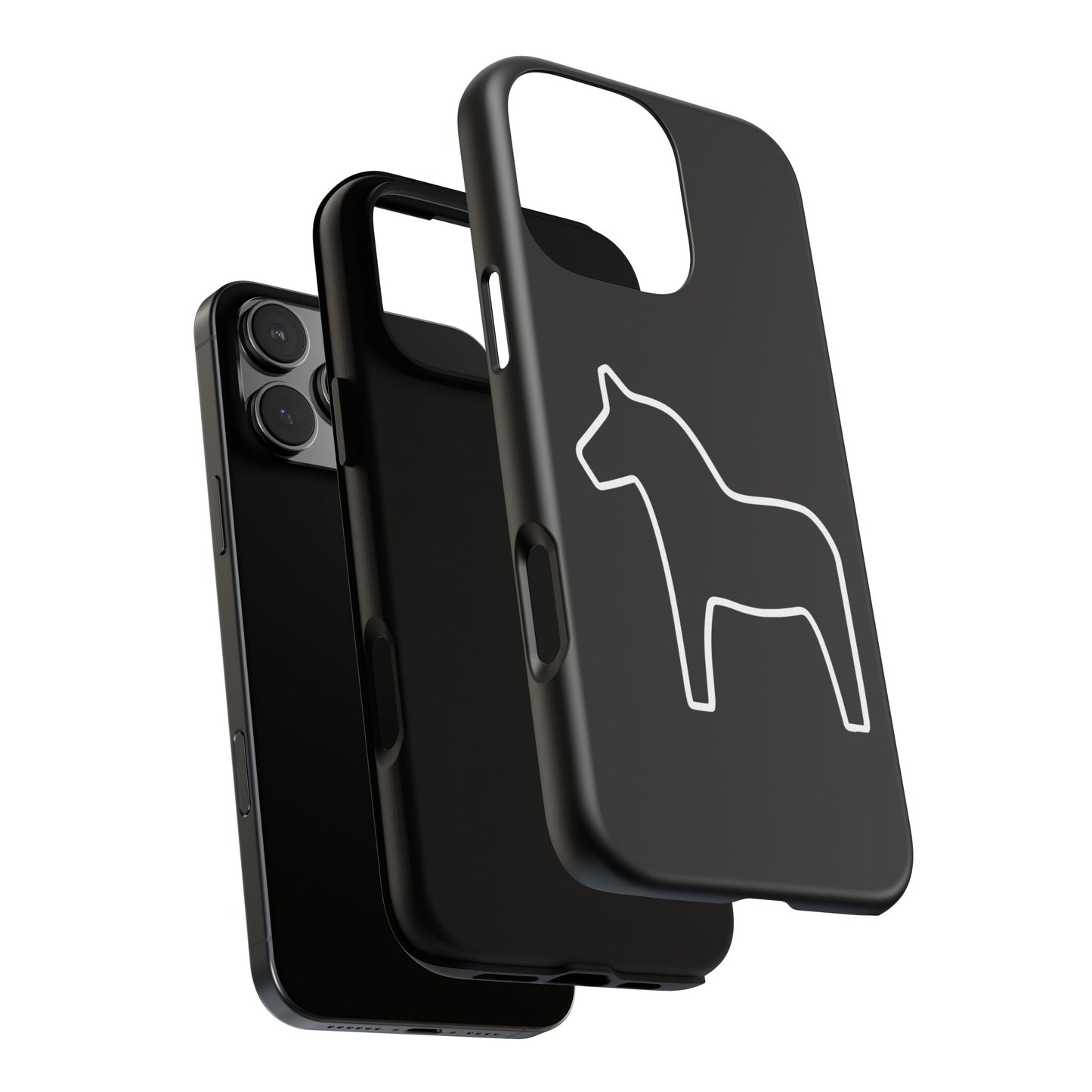 Dala Horse Black Tough Cases