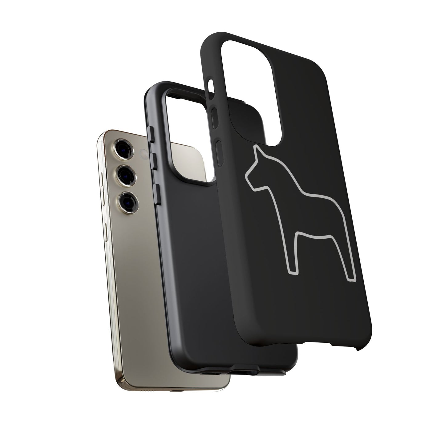 Dala Horse Black Tough Cases