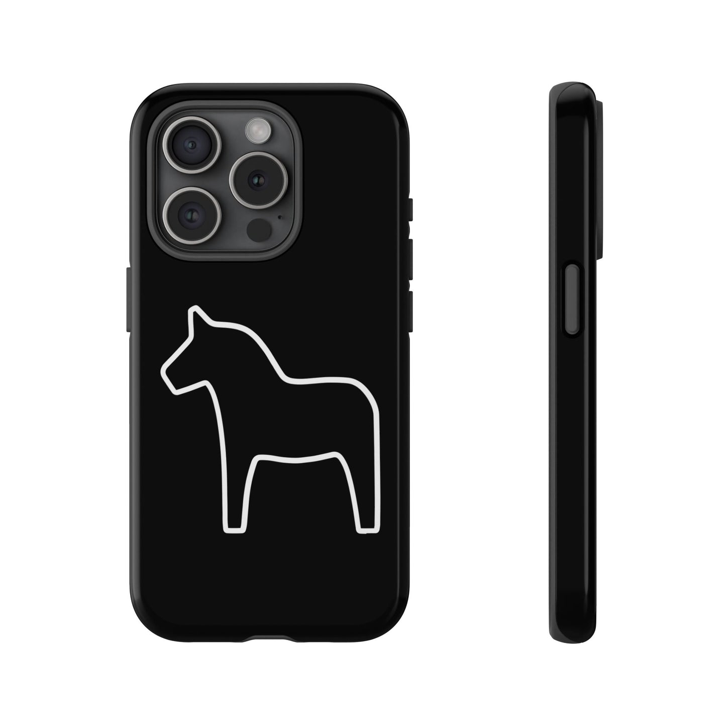 Dala Horse Black Tough Cases