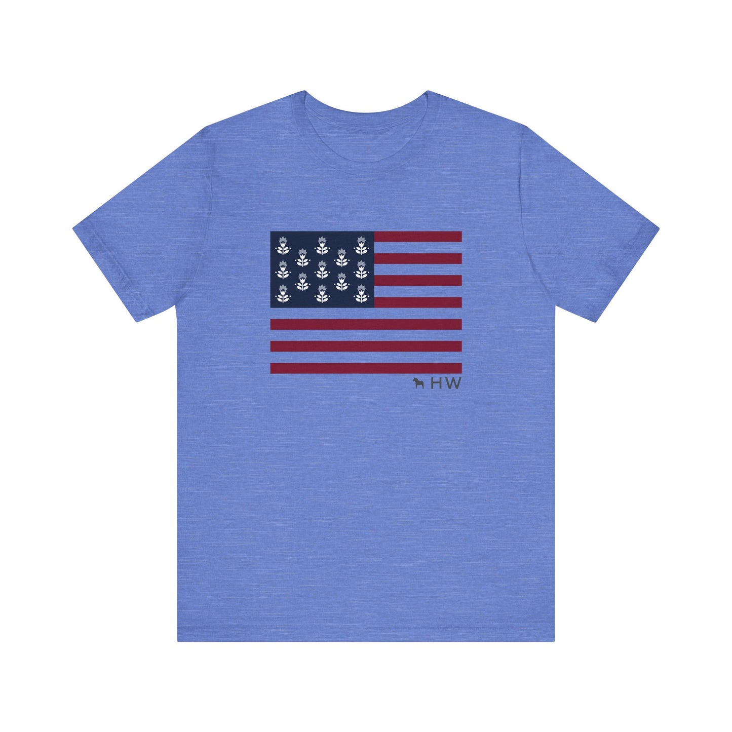 Flag Unisex Tee for Memorial Day and 4th of July