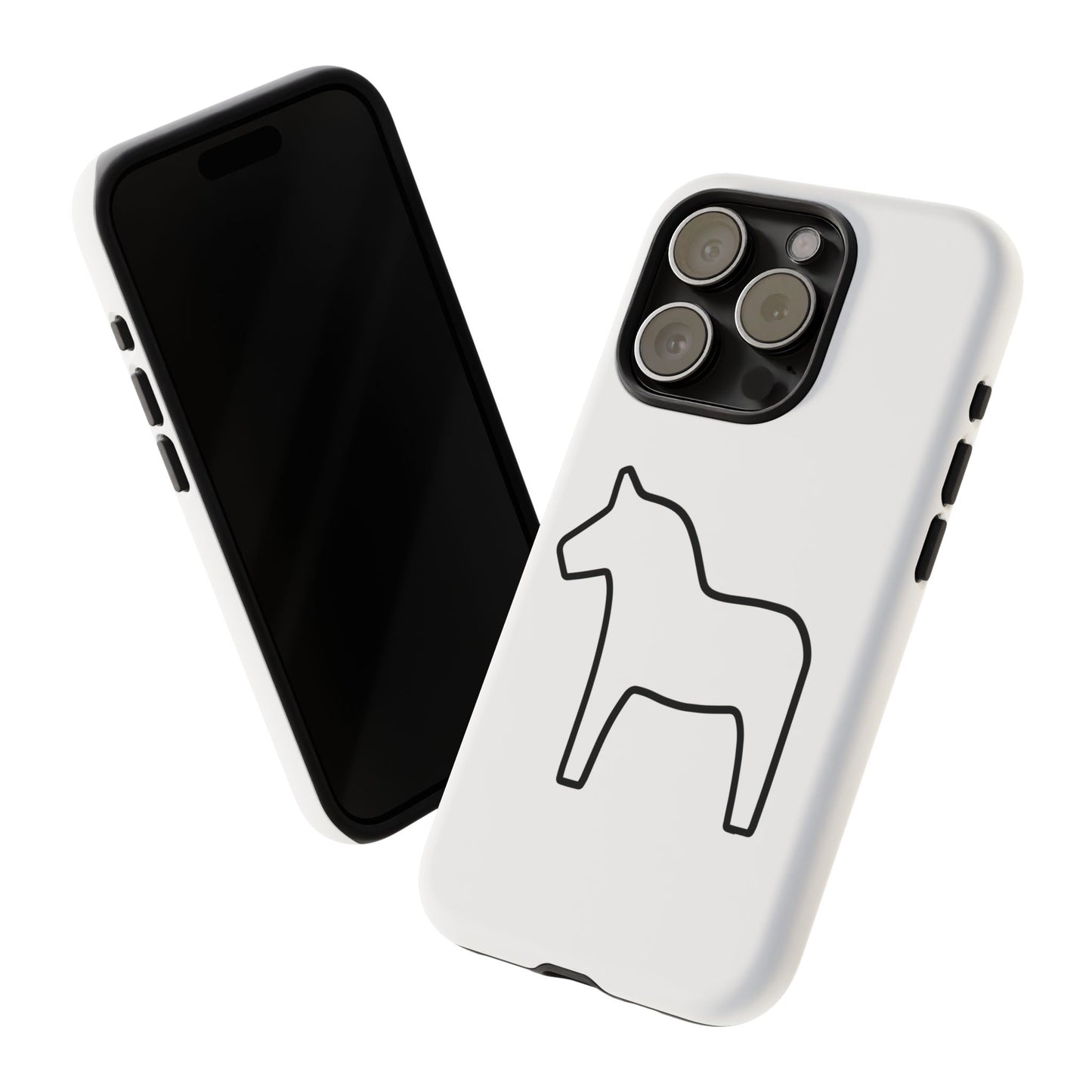 Dala Horse White Tough Cases