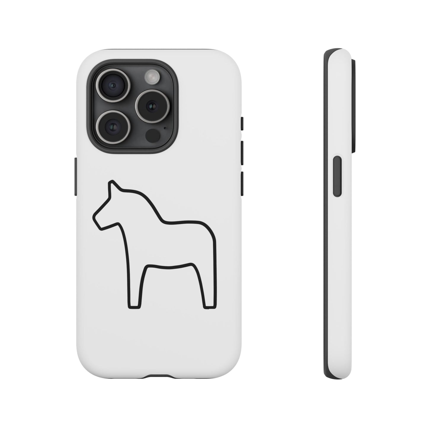 Dala Horse White Tough Cases