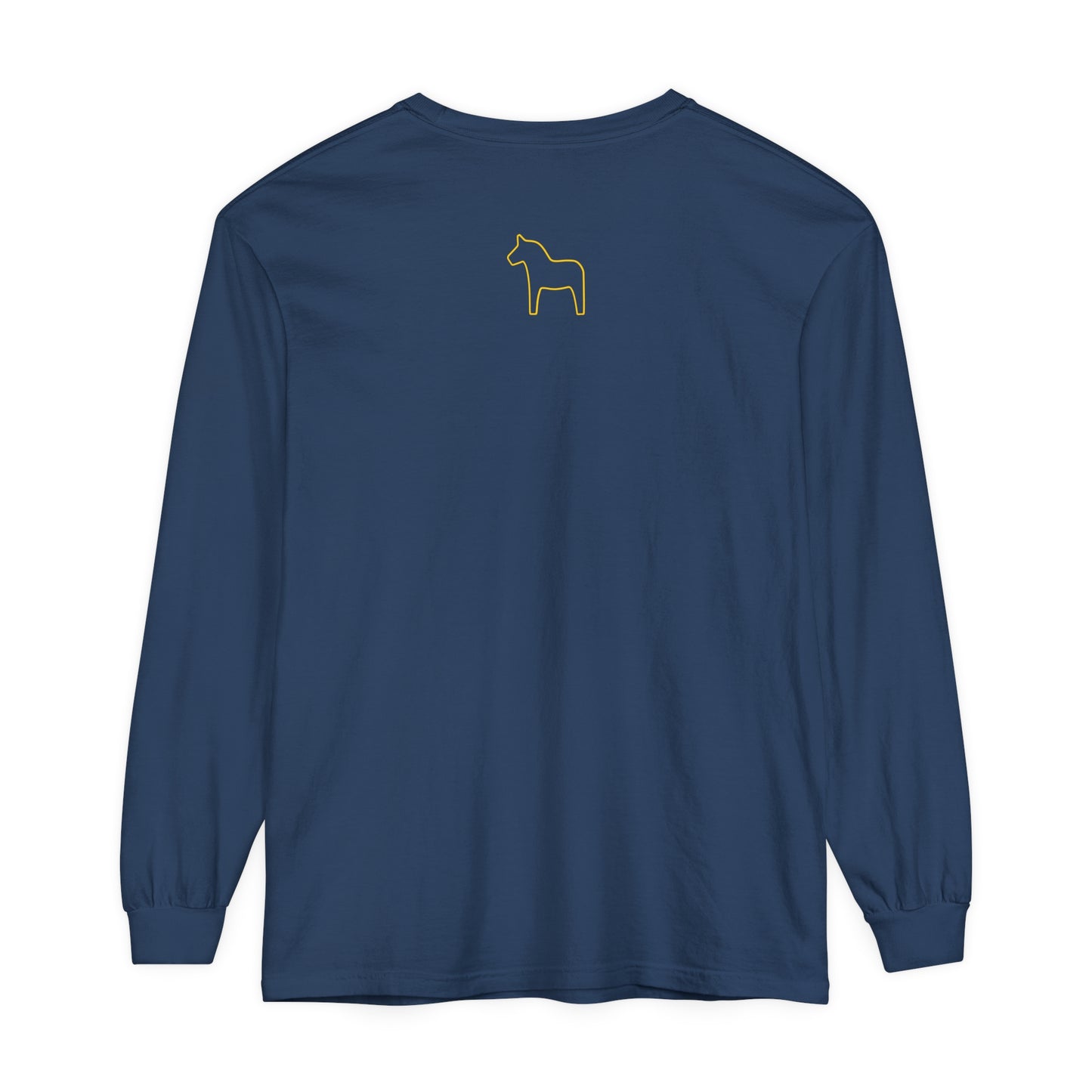 HOLD YOUR HORSES Unisex Garment-dyed Long Sleeve T-Shirt
