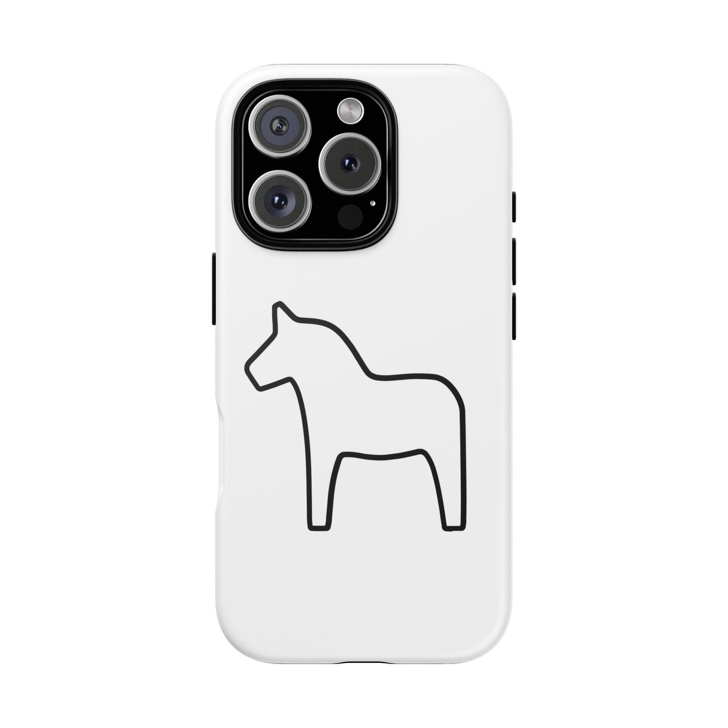 Dala Horse White Tough Cases