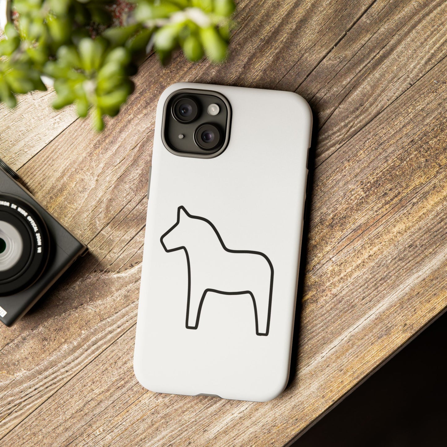 Dala Horse White Tough Cases