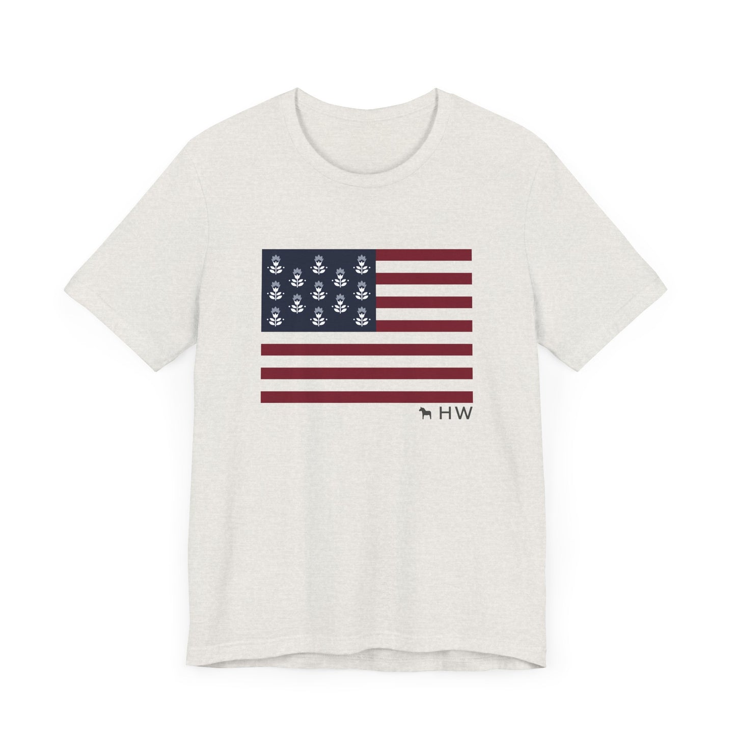 Flag Unisex Tee for Memorial Day and 4th of July