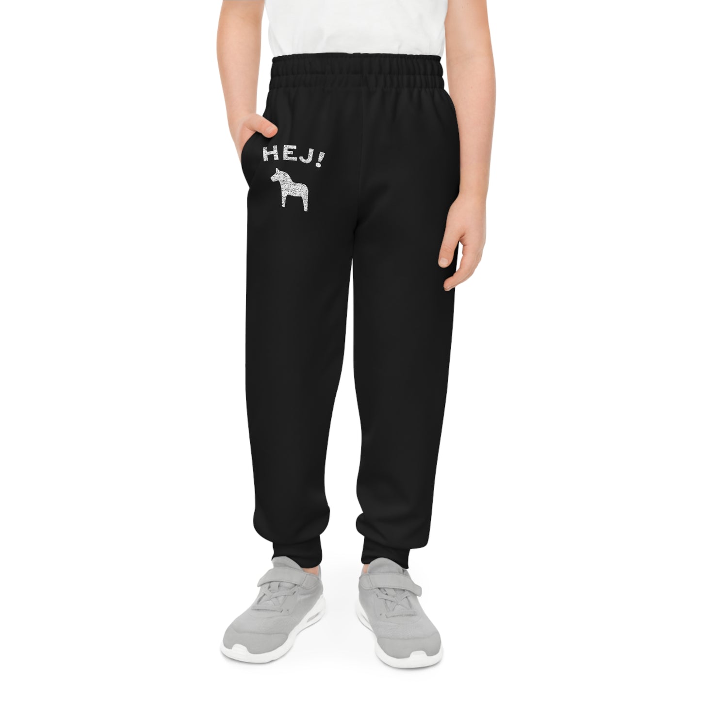Jogger Sweatpants - Swedish Hello Dala Horse Design