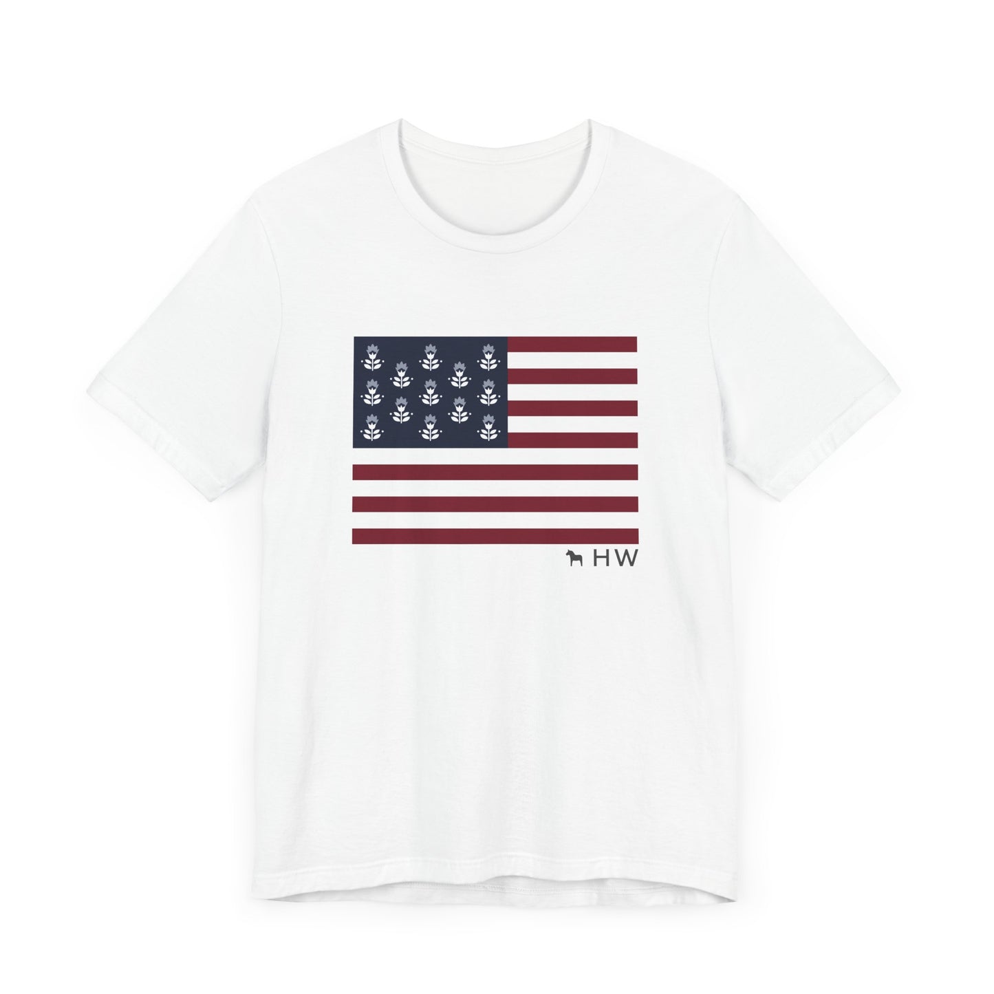 Flag Unisex Tee for Memorial Day and 4th of July