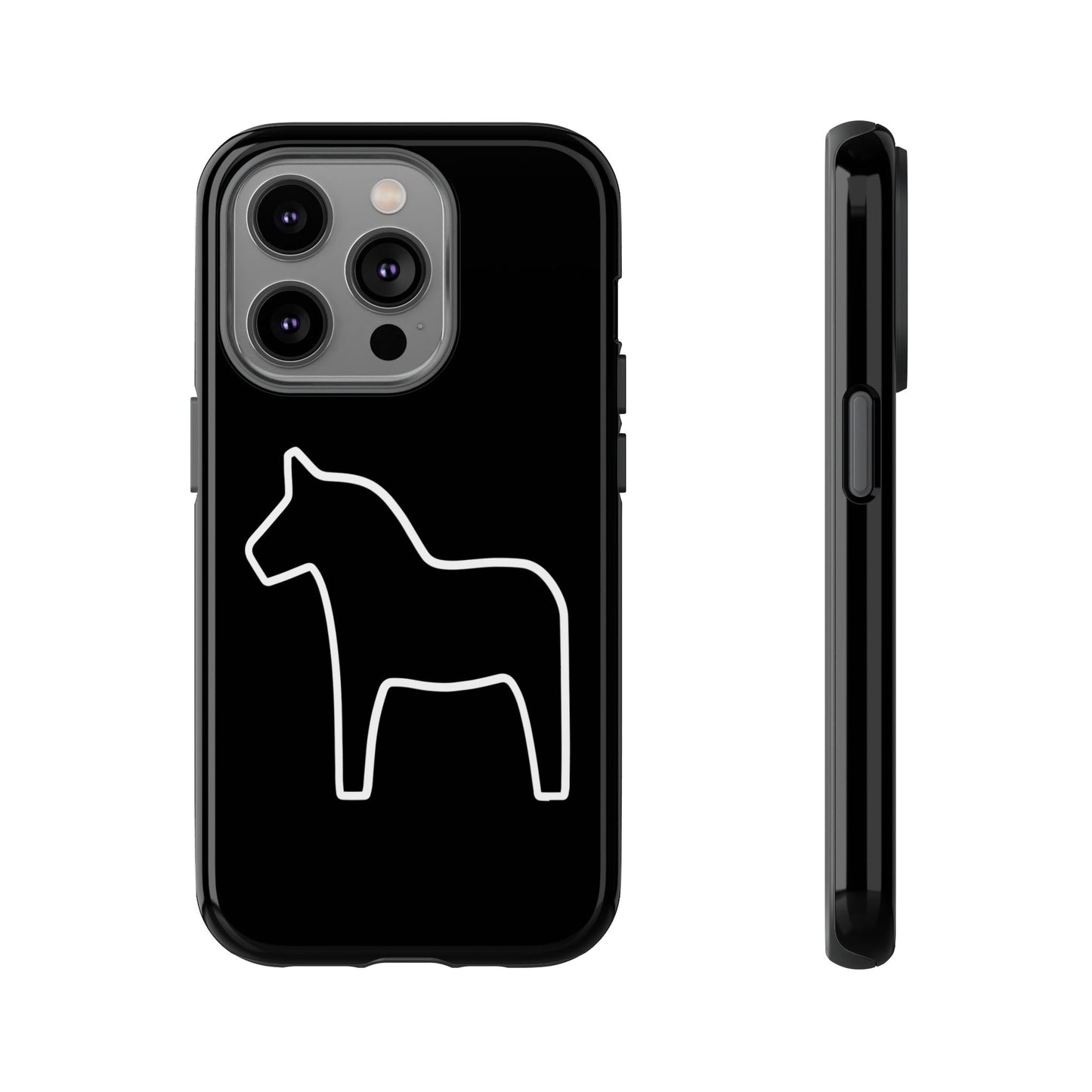 Dala Horse Black Tough Cases