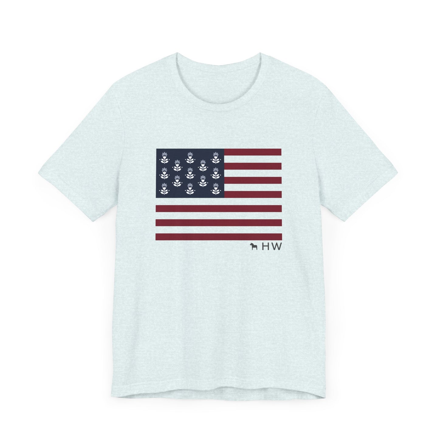Flag Unisex Tee for Memorial Day and 4th of July