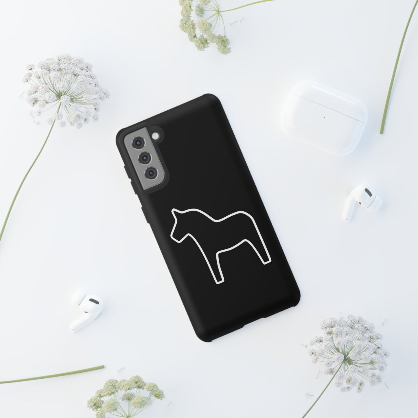 Dala Horse Black Tough Cases
