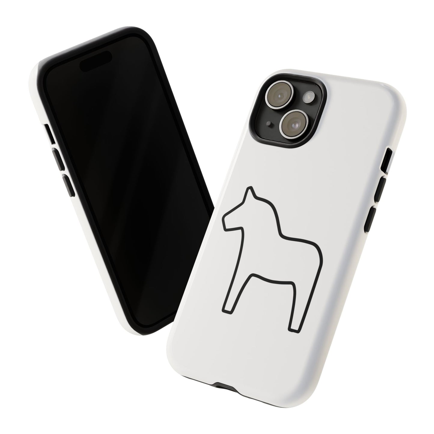 Dala Horse White Tough Cases