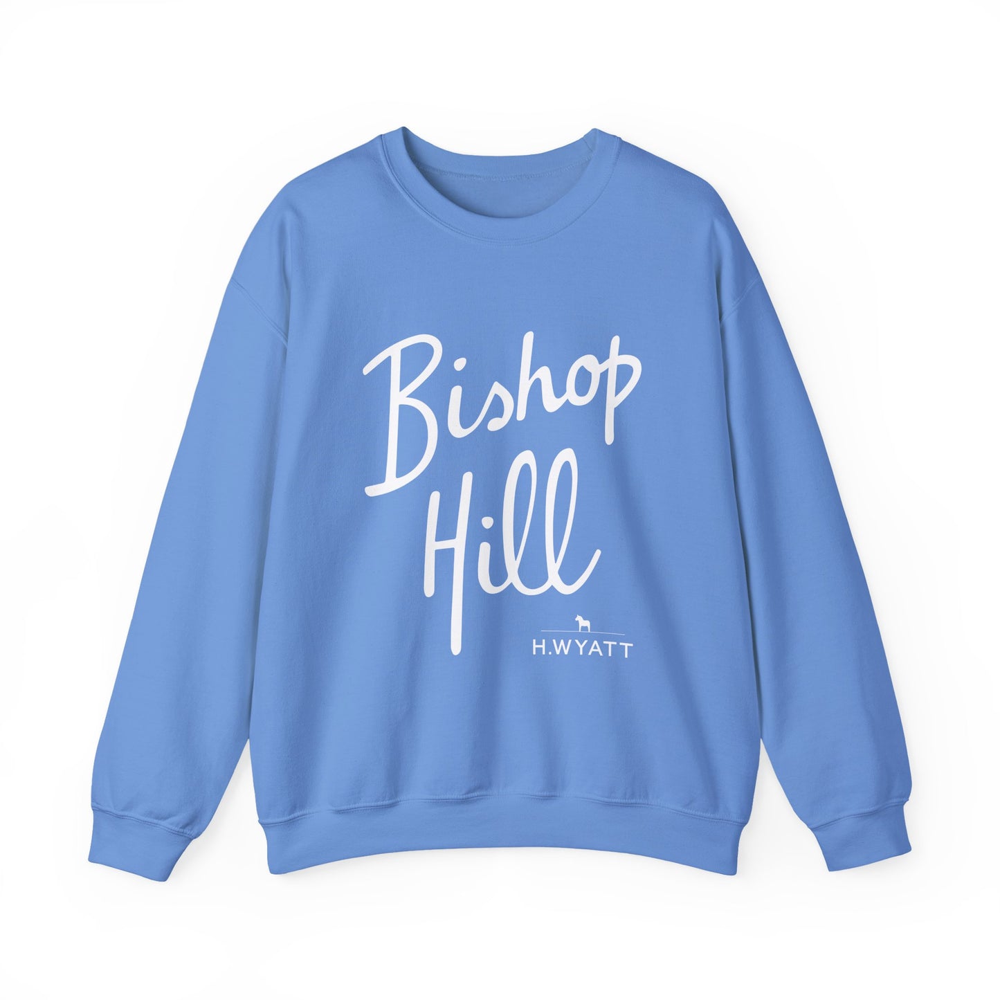 BISHOP HILL White - Unisex Heavy Blend™ Crewneck Sweatshirt