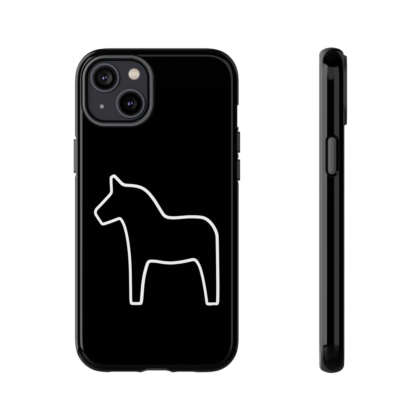 Dala Horse Black Tough Cases