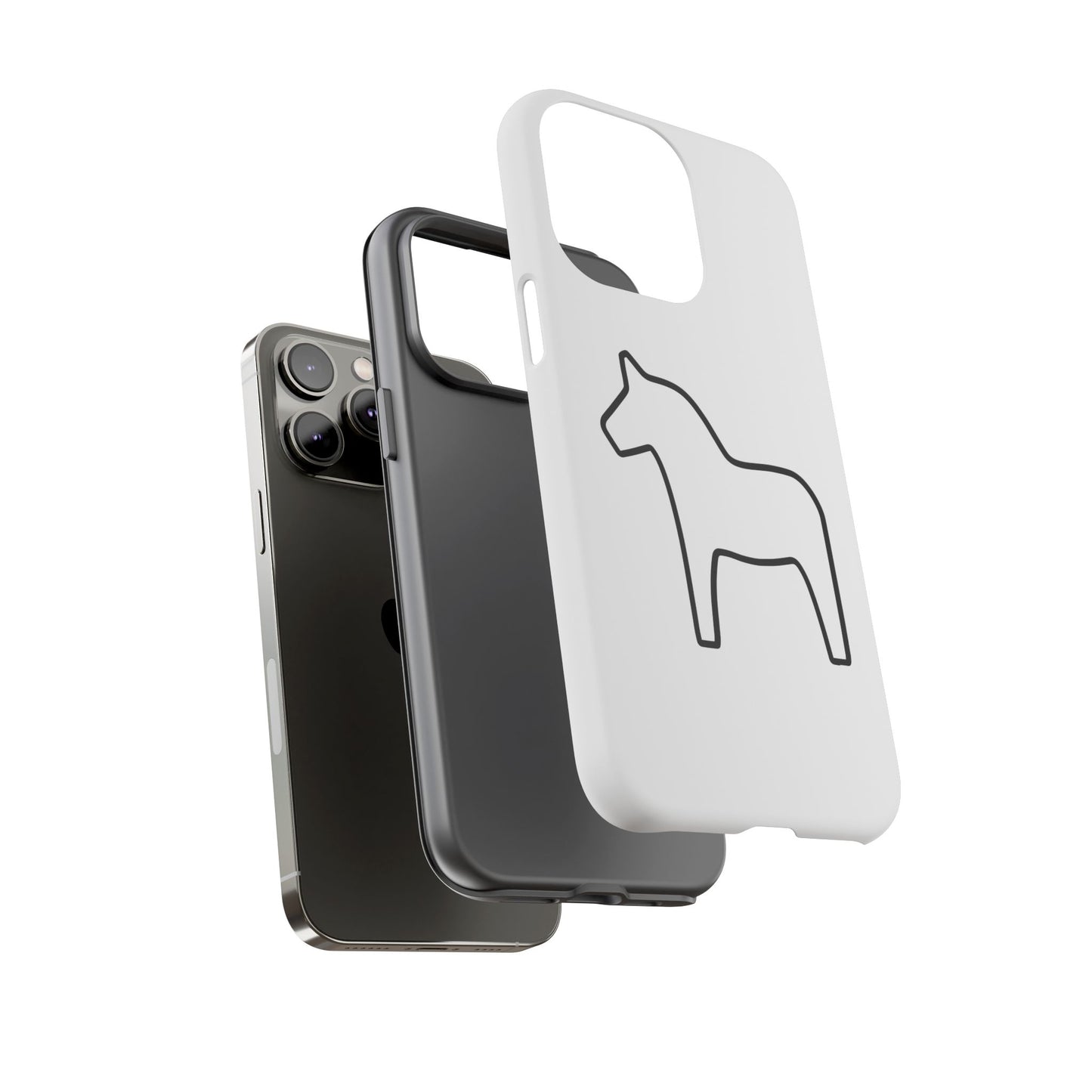 Dala Horse White Tough Cases