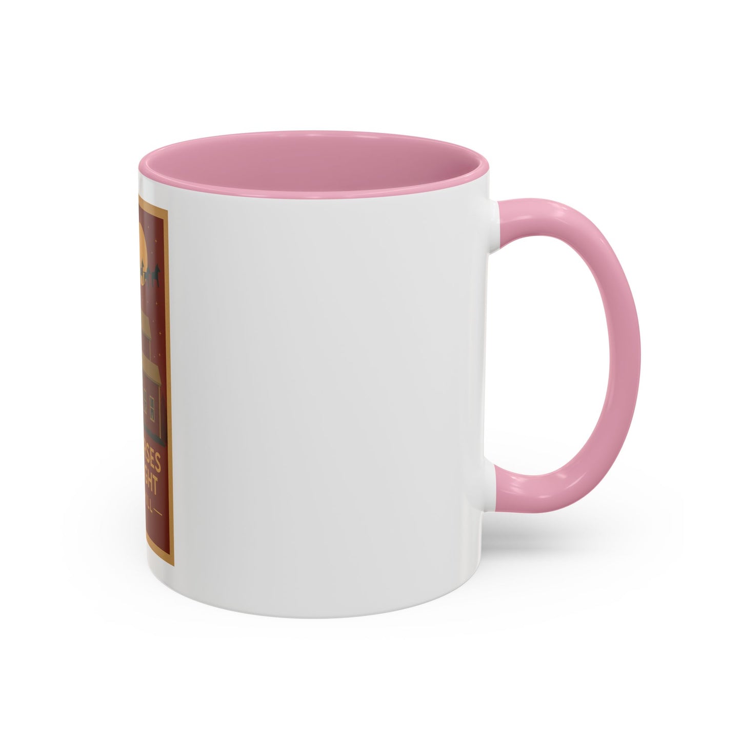 Dala Horses Take Flight Mug — Vintage Western Poster Coffee Cup (11oz/15oz)