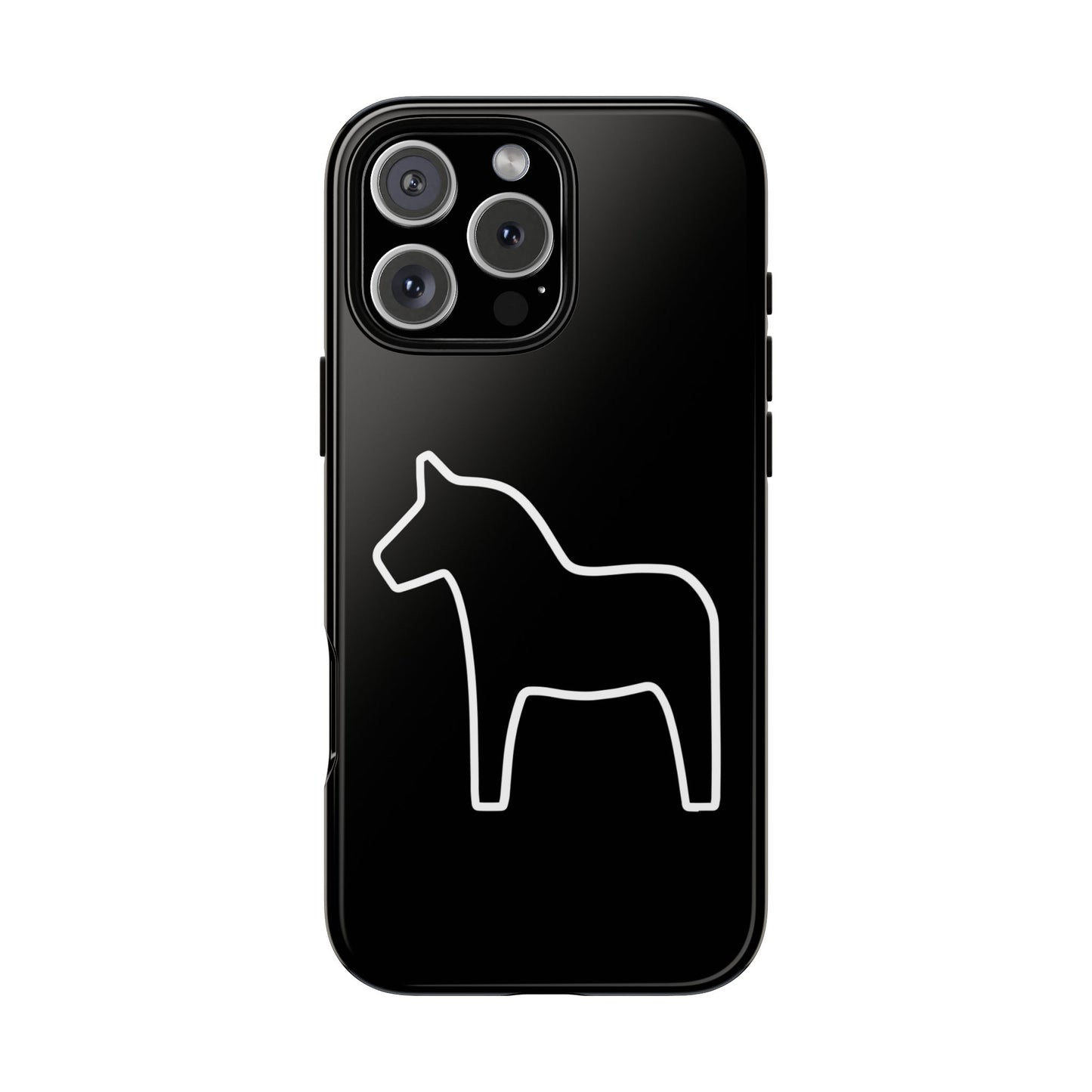 Dala Horse Black Tough Cases