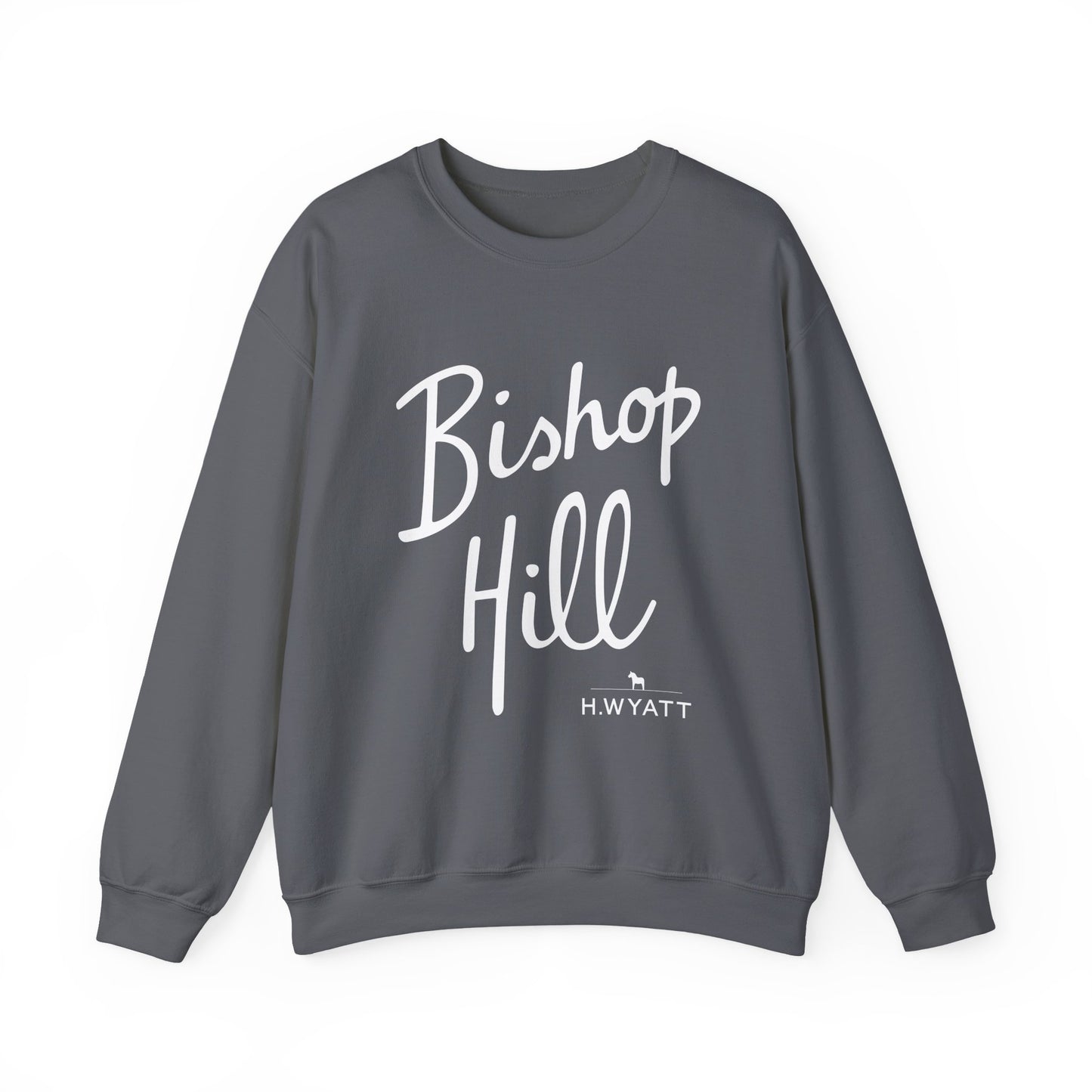 BISHOP HILL White - Unisex Heavy Blend™ Crewneck Sweatshirt