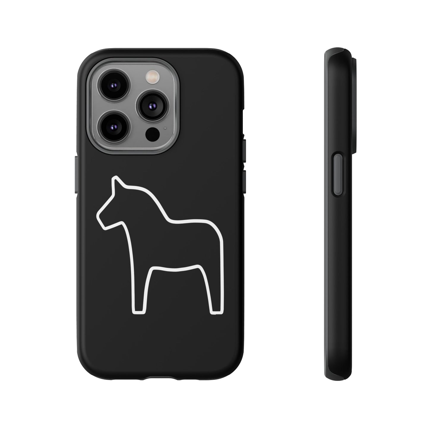 Dala Horse Black Tough Cases